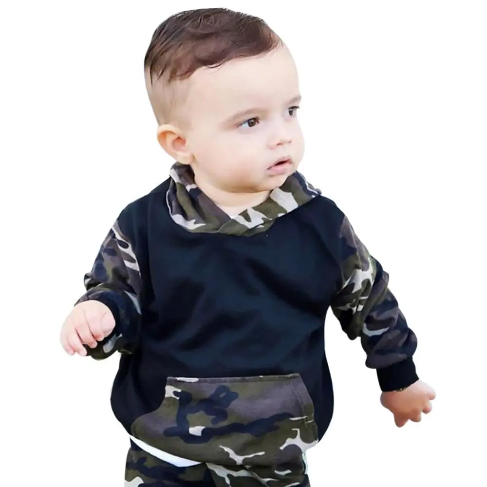 Boys Camo Outfit Set