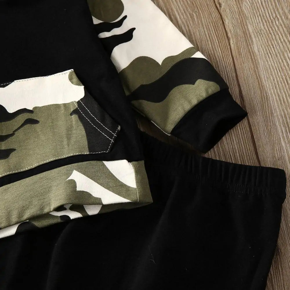 Boys Camo Outfit Set