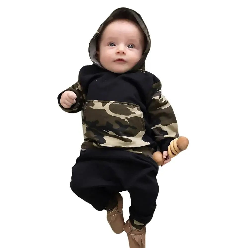 Boys Camo Outfit Set