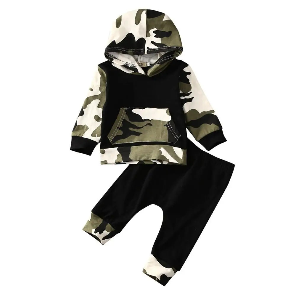 Boys Camo Outfit Set