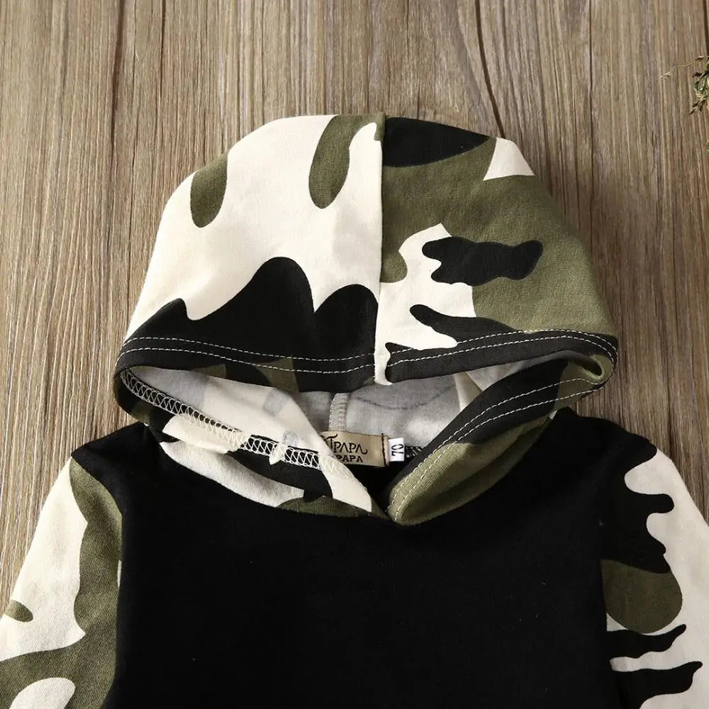 Boys Camo Outfit Set